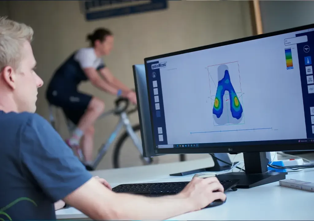 Saddle pressure mapping powered by gebioMized