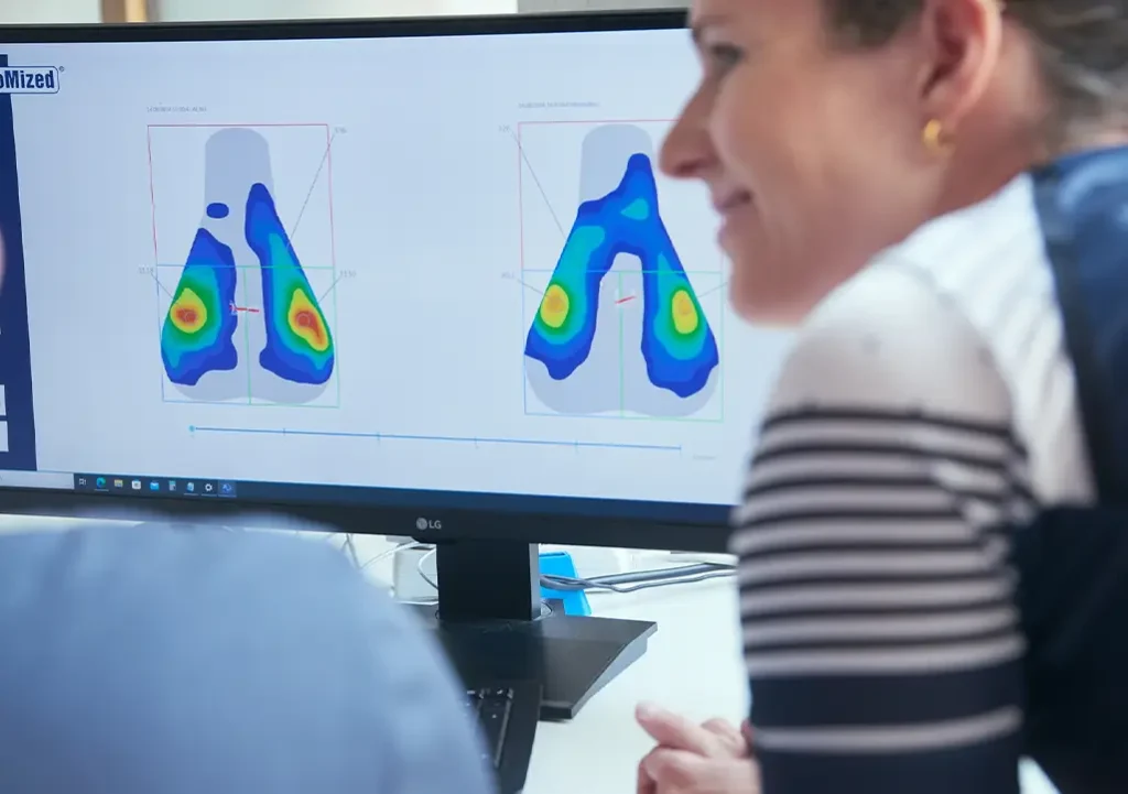 Saddle pressure mapping powered by gebioMized 2